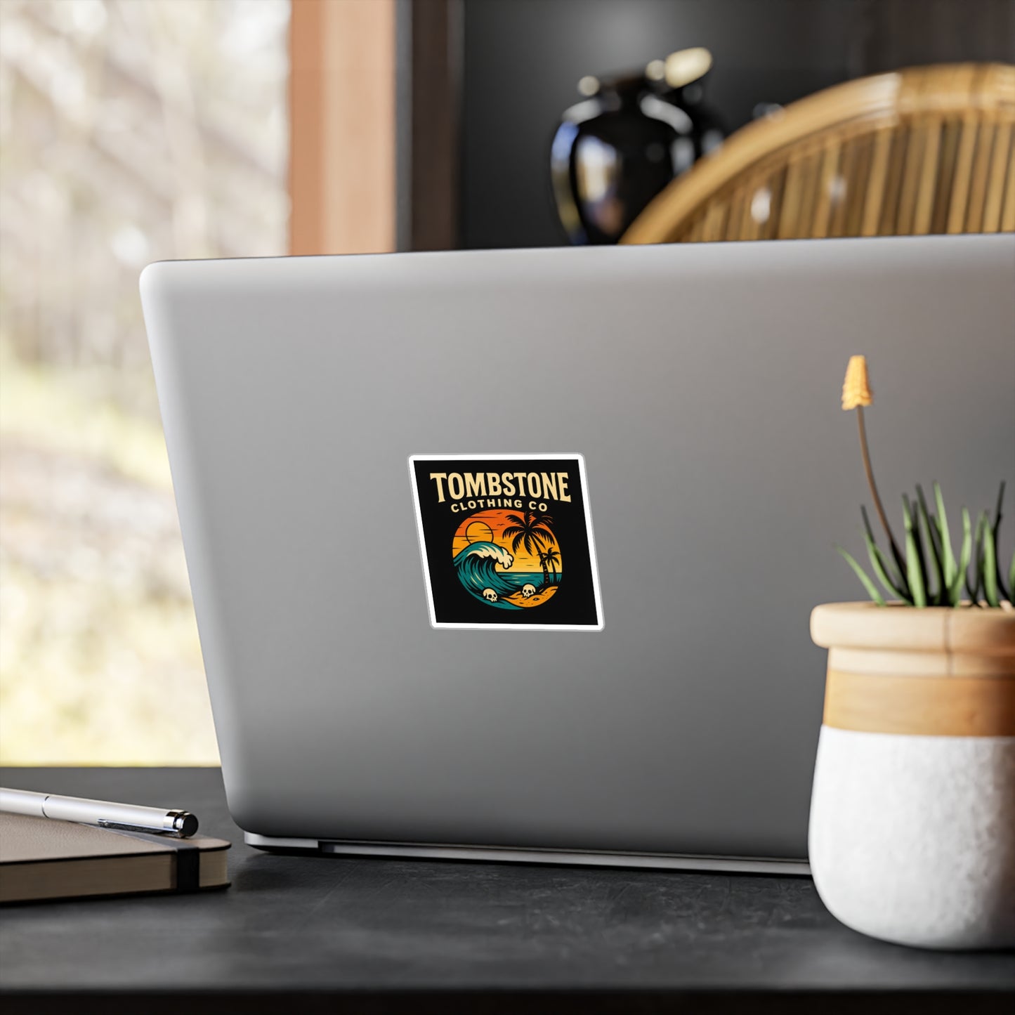 Tombstone Beach Vinyl decal